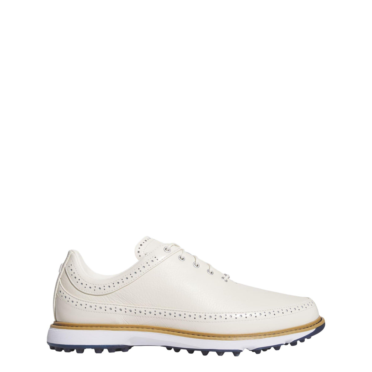 Adidas MC80 Spikeless Golf Shoes - Chalk White / Night Indigo / Mesa