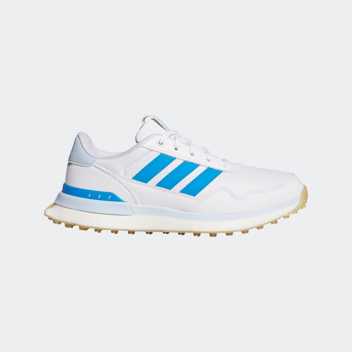 Adidas S2g 26 Leather Spikeless Golf Shoes - Cloud White / Lucid Ray Blue / Crystal Sky