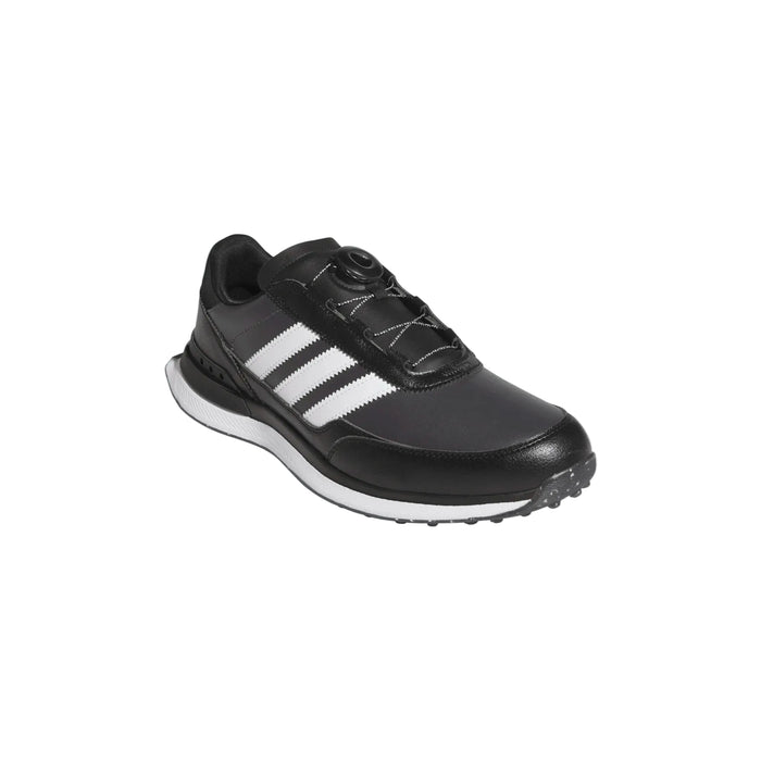Adidas S2G BOA Men's Spikeless Golf Shoes - Black/White