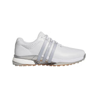 Adidas Tour360 25 Spikeless Golf Shoes - Dash Grey / Halo Silver / Lucid Orange