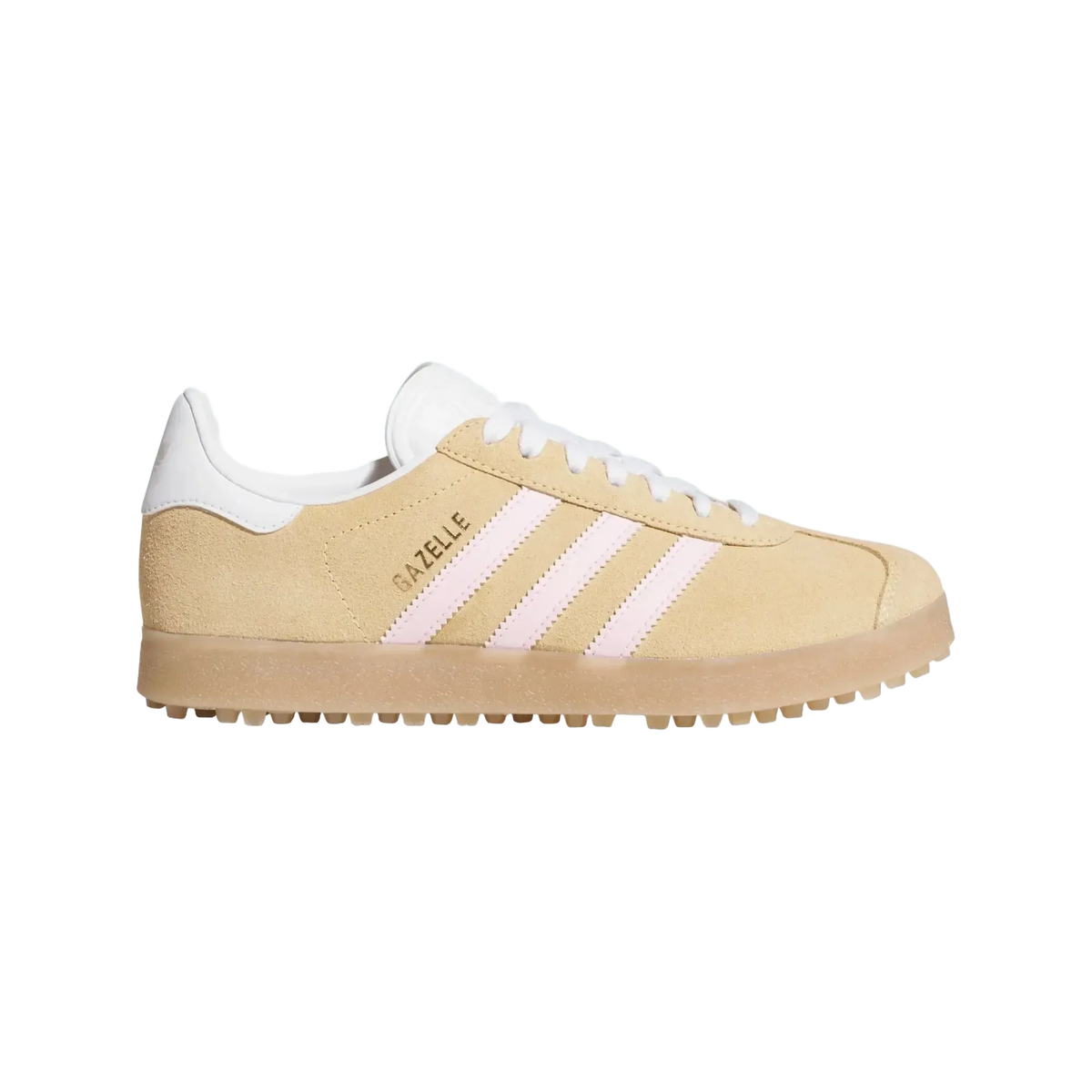 Adidas Gazelle Women's Golf Shoe - Soft Yellow - Pre-order for February 2026