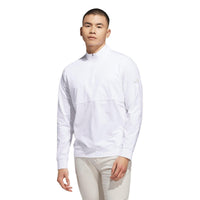 Adidas Ultimate365 Tour Quarter-Zip Pullover - White