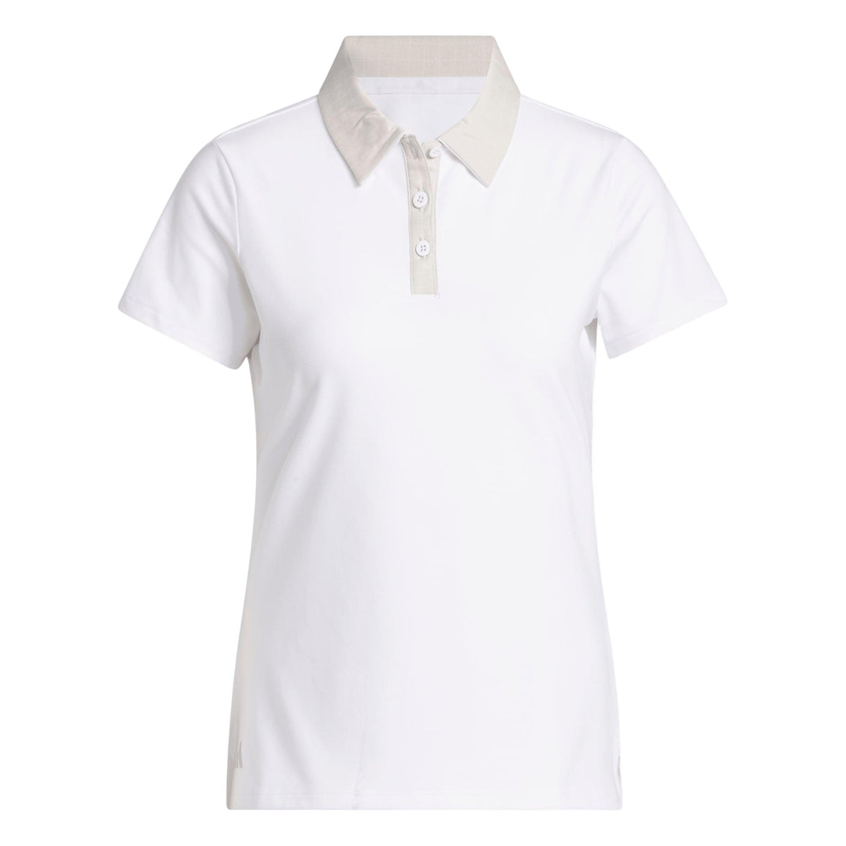 Adidas Ultimate365+ Butterspun Grid Polo Shirt - Wonder Alumina