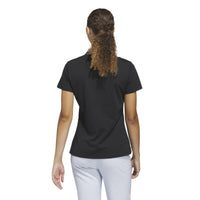 Adidas Ultimate365+ Butterspun Grid Polo Shirt - Black