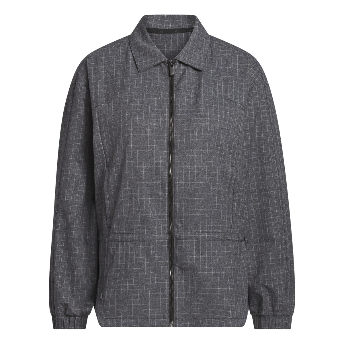Adidas Ultimate365+ Peplum Grid Jacket - Black