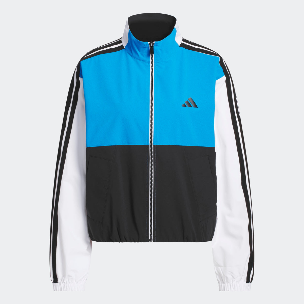 Adidas Beyond The Course Colorblock Twistweave Full-Zip Jacket - Lucid Ray Blue