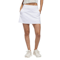 Adidas Beyond The Course Side-Snap Twistweave Skort - White