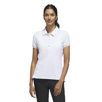 Adidas Ultimate365 Short Sleeve Polo Shirt - White / Wonder Alumina