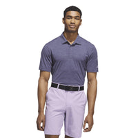 Adidas Ultimate365 Elevated Twistknit Polo Shirt - Preloved Violet / Powder Plum