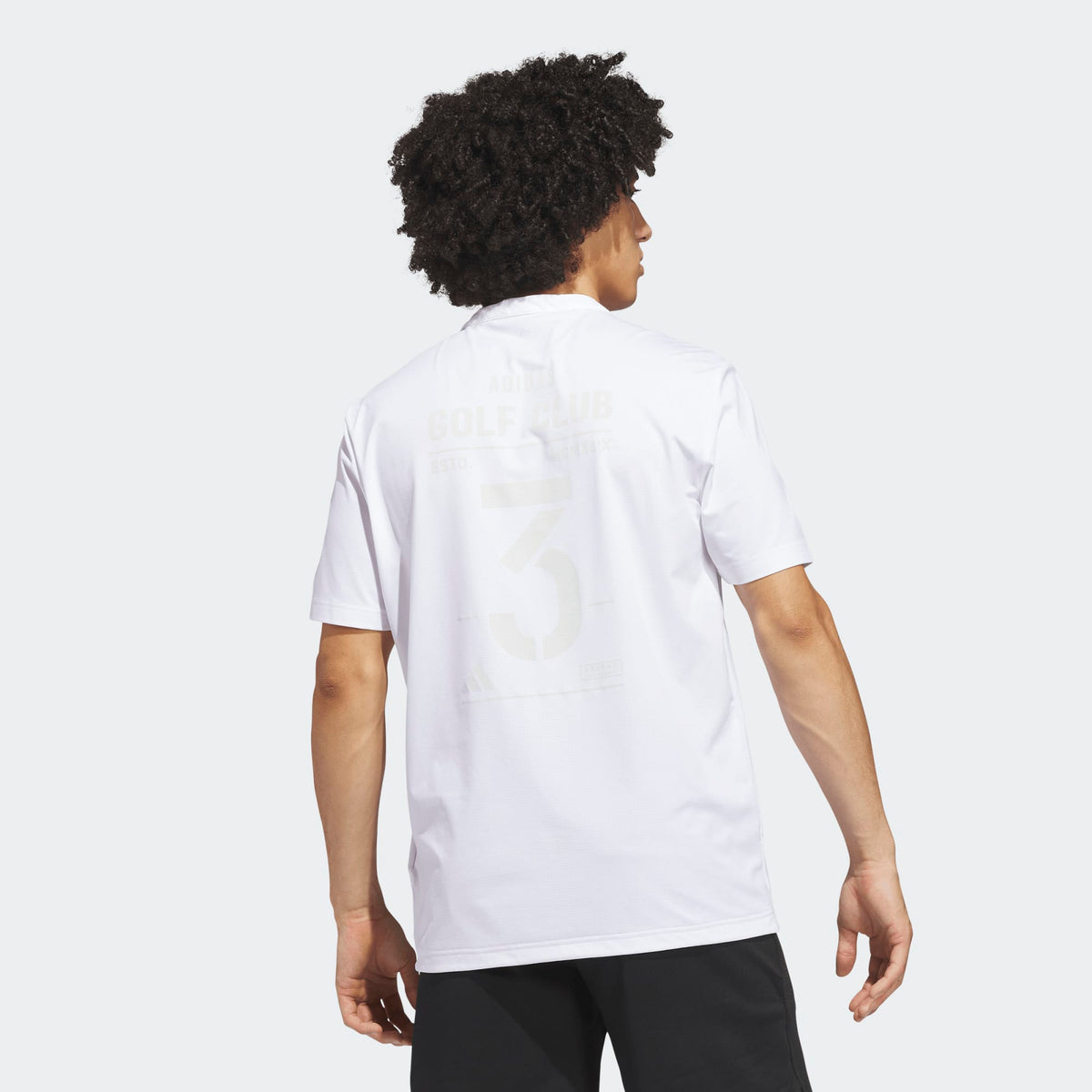 Adidas Beyond The Course Twistknit Range Shirt - White
