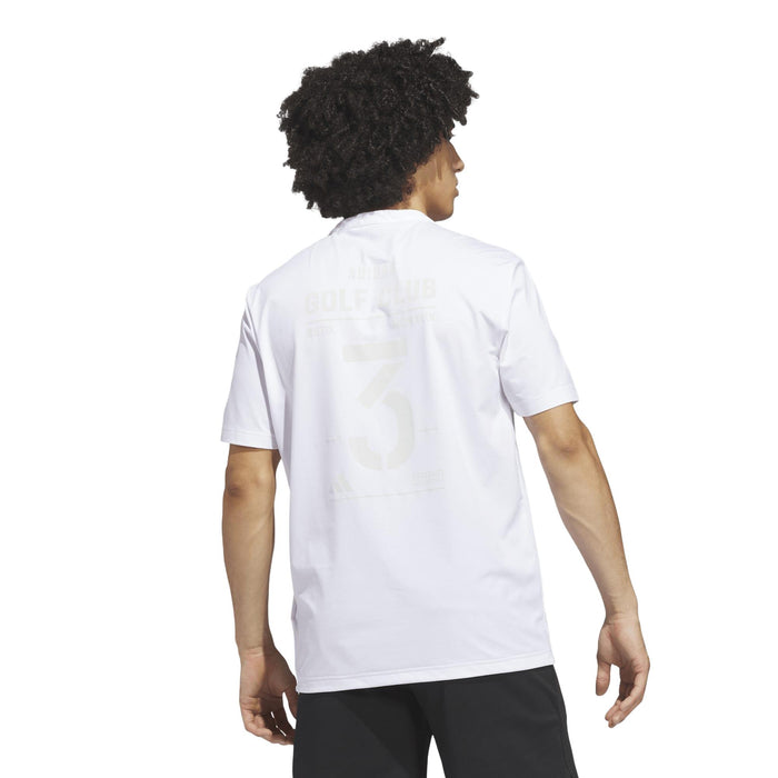 Adidas Beyond The Course Twistknit Range Shirt - White