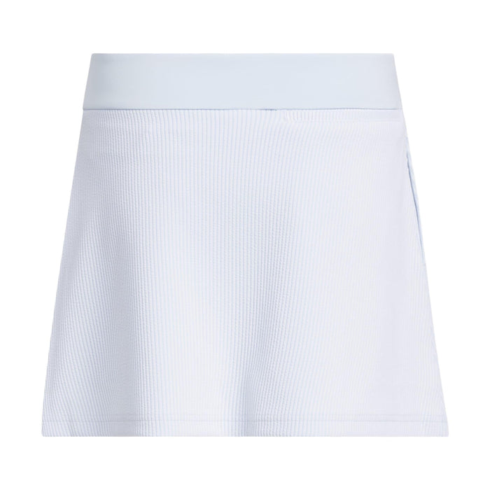 Adidas Juniors Girls Textured Skort - Crystal Sky