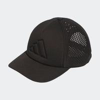 Adidas Stamped Logo Foam Performance Trucker Cap - Black