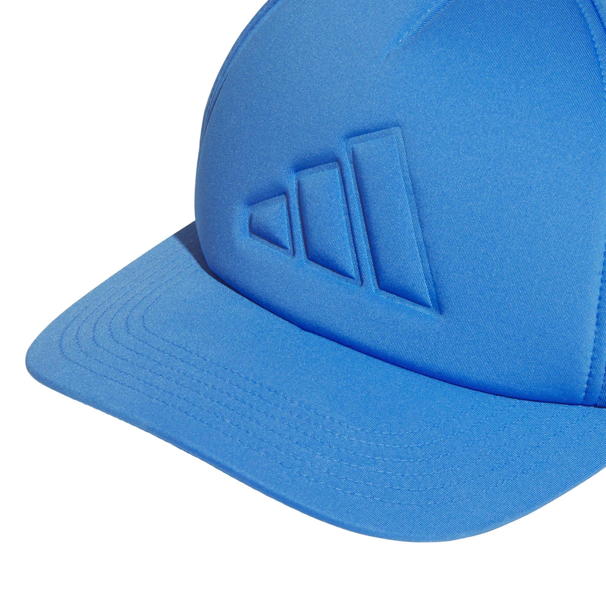 Adidas Stamped Logo Foam Performance Trucker Cap - Lucid Ray Blue