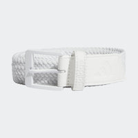 Adidas Braided Stretch Belt - White
