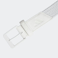 Adidas Braided Stretch Belt - White