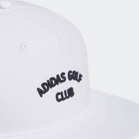 Adidas 5 Panel Crinkled Nylon Hat - White