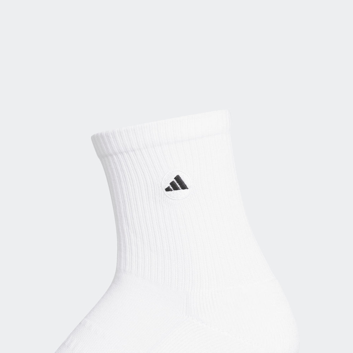 Adidas Half Crew Socks - White / Black