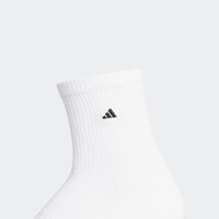 Adidas Half Crew Socks - White / Black