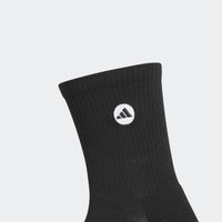 Adidas Half Crew Socks - Black / White