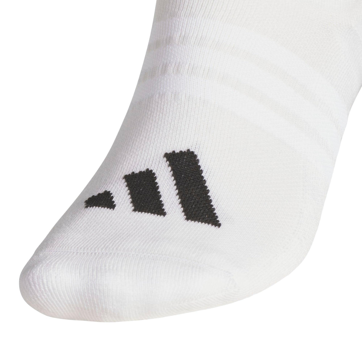Adidas Performance 3 Pack No Show Socks - White