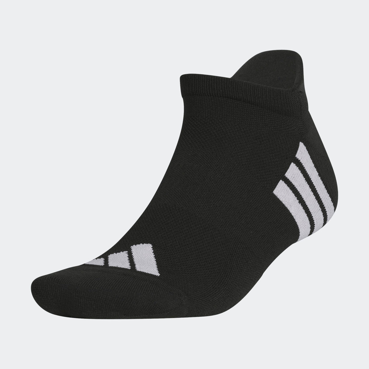 Adidas Tour Performance Ankle Sock - Black / Light Grey Heather