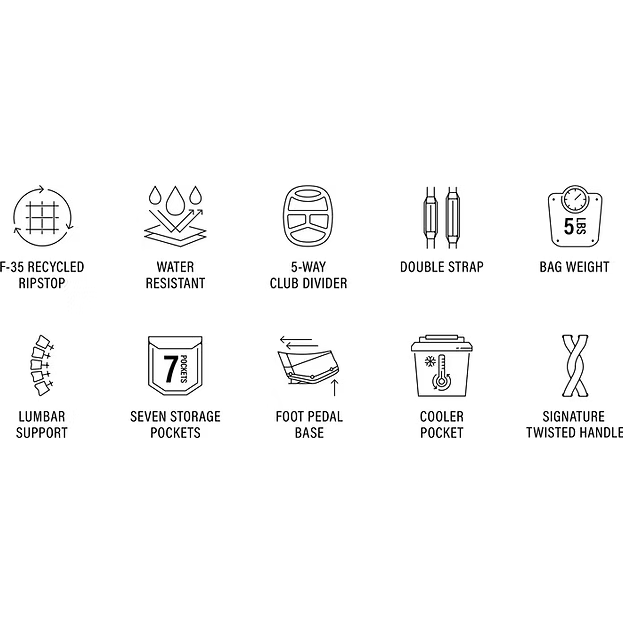 Jones Trouper 3.0 Golf Stand Bag