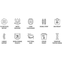 Jones Trouper 3.0 Golf Stand Bag