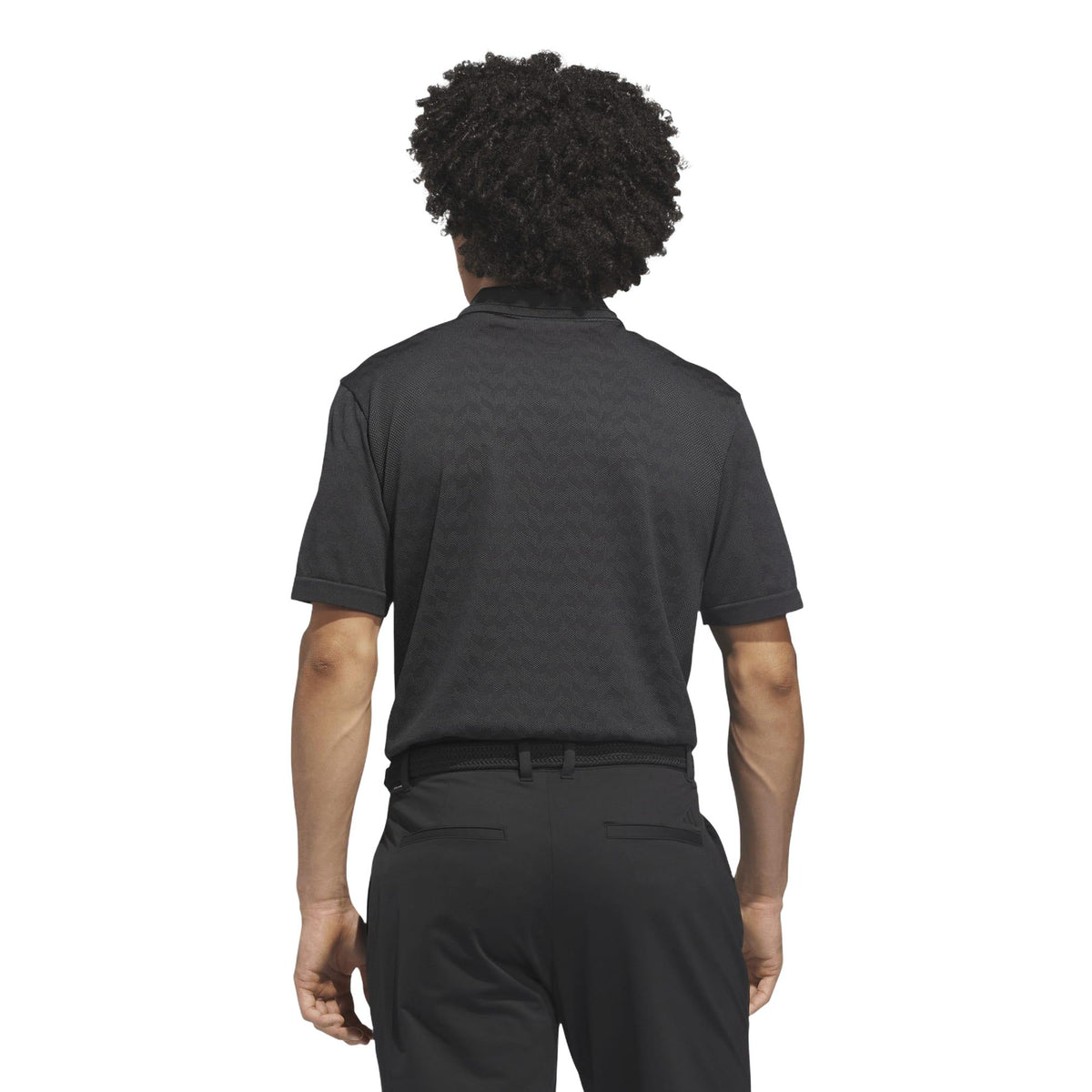Adidas Ultimate365 Tour Seamless Polo Shirt - Black / Carbon