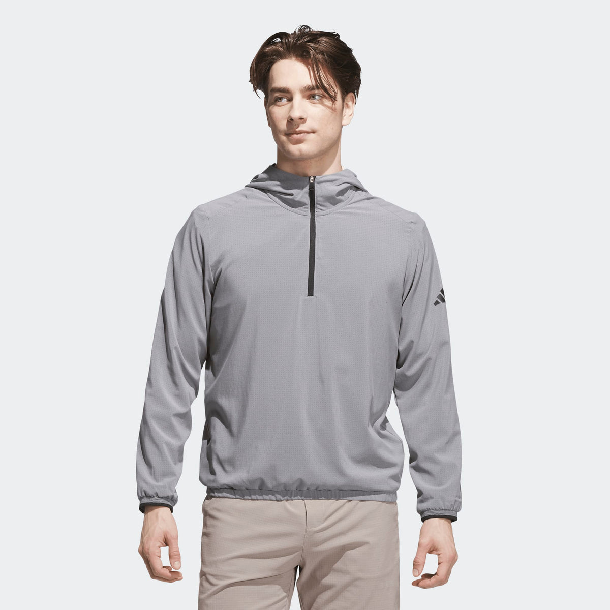 Adidas Ultimate365 Anorak Jacket - Grey Three / Black