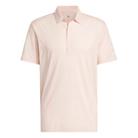 Adidas Ultimate365 Twistknit Tour Polo Shirt - Blush Pink