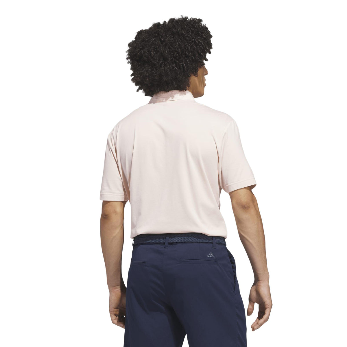 Adidas Ultimate365 Twistknit Tour Polo Shirt - Blush Pink