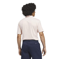 Adidas Ultimate365 Twistknit Tour Polo Shirt - Blush Pink