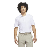 Adidas Ultimate365 Mesh Print Climacool Polo Shirt - Crystal Sky
