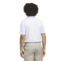 Adidas Ultimate365 Mesh Print Climacool Polo Shirt - Crystal Sky