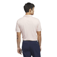 Adidas Ultimate365 Jacquard Polo Shirt - Blush Pink