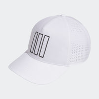 Adidas 3-Stripes Tour Hat - White