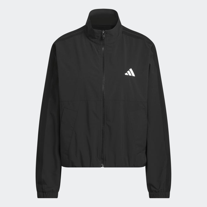 Adidas Beyond The Course Colorblock Twistweave Full-Zip Jacket - Black