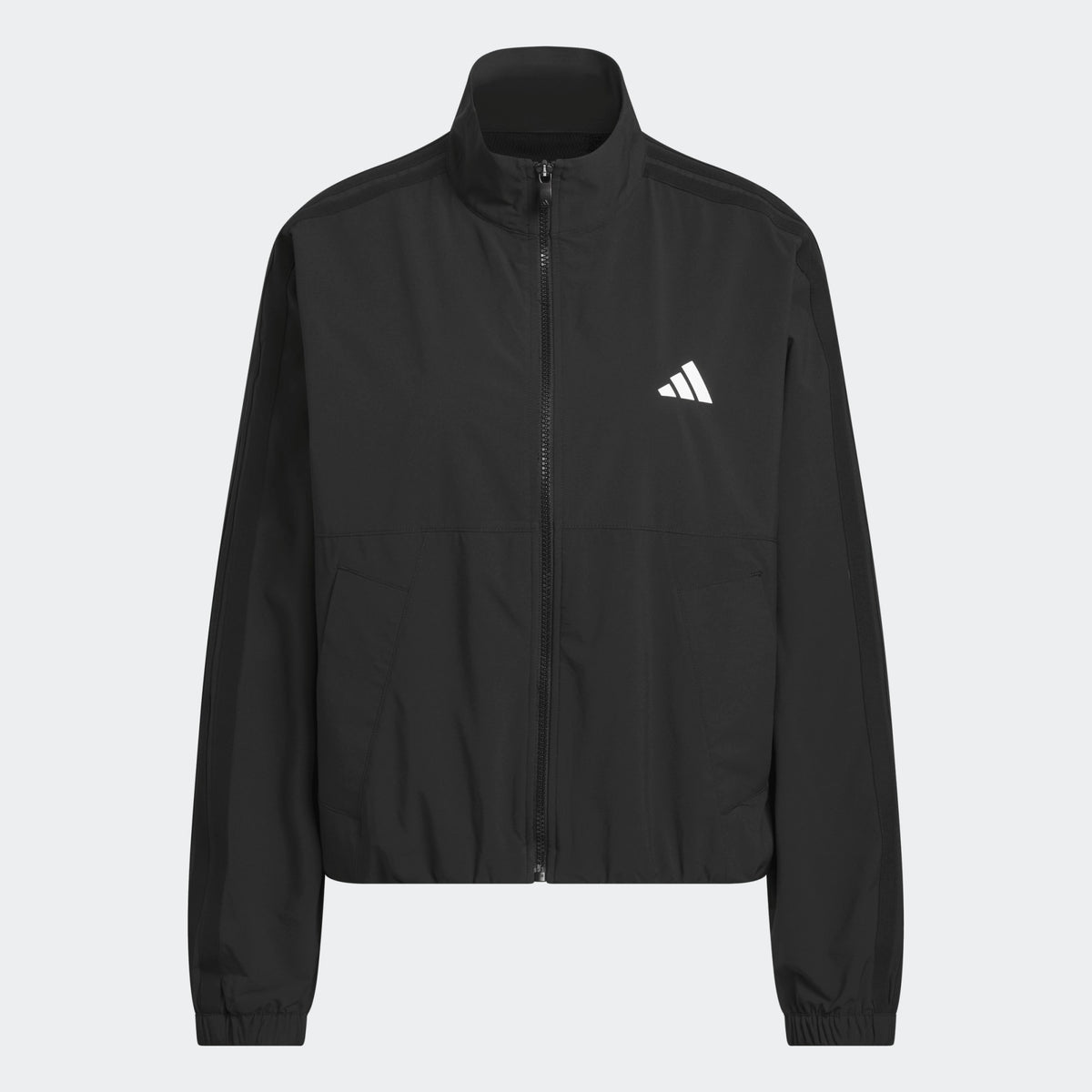 Adidas Beyond The Course Colorblock Twistweave Full-Zip Jacket - Black