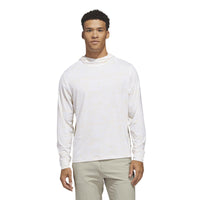 Adidas Performance Printed Lightweight Hoodie - White / Semi Ice Tangerine