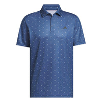 Adidas Performance Printed Polo Shirt - Dusky Petrol