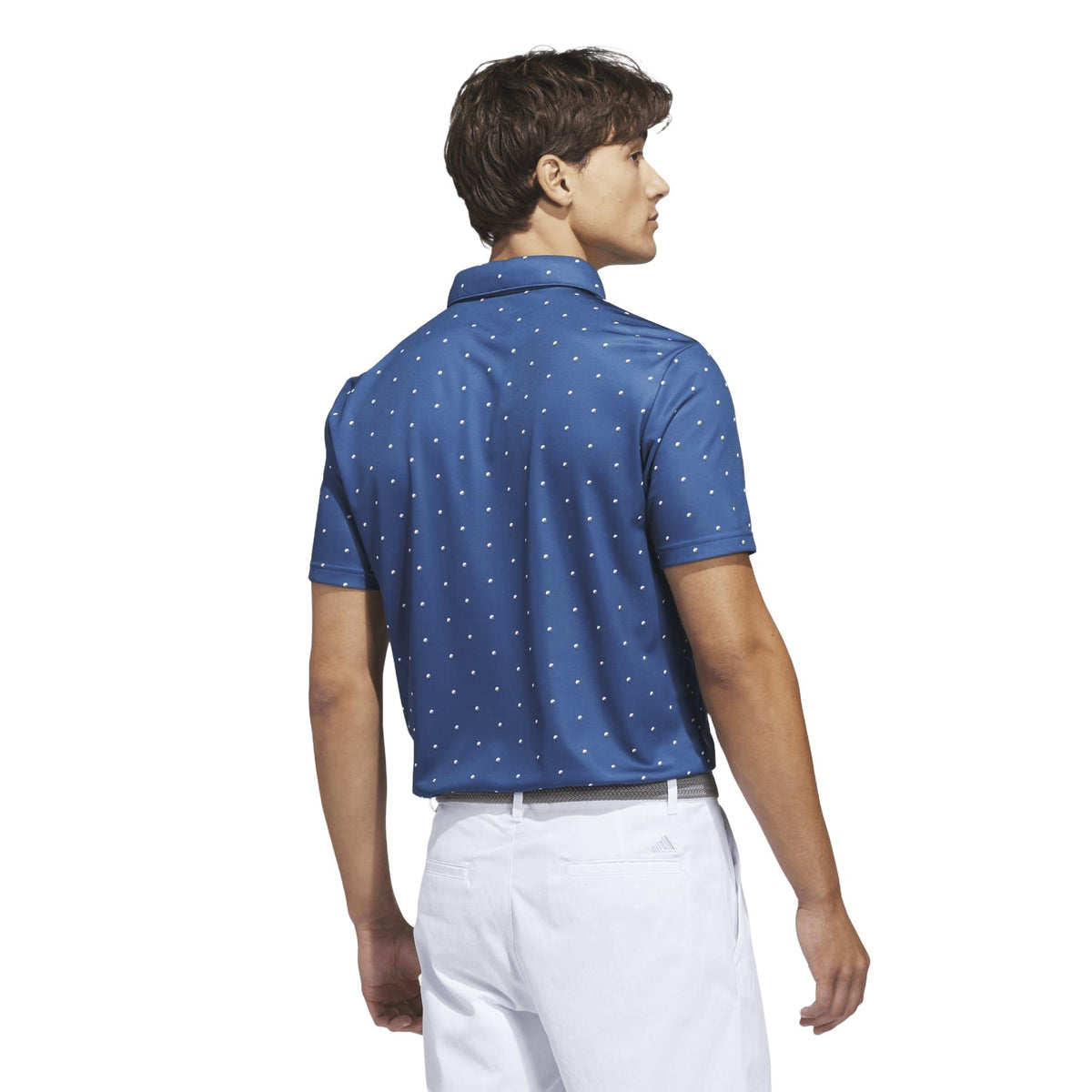 Adidas Performance Printed Polo Shirt - Dusky Petrol