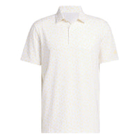 Adidas Ultimate365 Mesh Print Climacool Polo Shirt - Semi Ice Tangerine