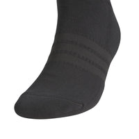 Adidas 3-Stripe Half Crew Sock - Black / White