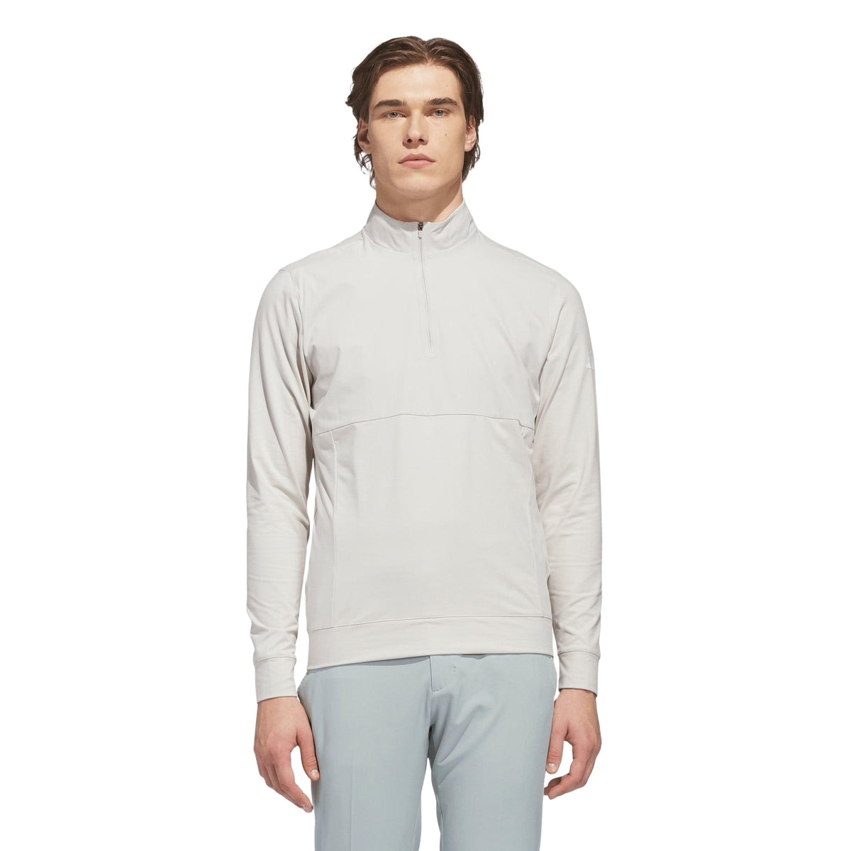 Adidas Ultimate365 Tour Quarter-Zip Pullover - Wonder Alumina
