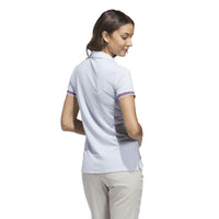 Adidas Ultimate365 Short Sleeve Polo Shirt - Crystal Sky
