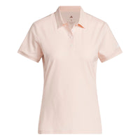 Adidas Ultimate365 Tour Twistknit Polo Shirt - Blush Pink