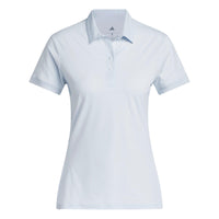 Adidas Ultimate365 Tour Twistknit Polo Shirt - Crystal Sky