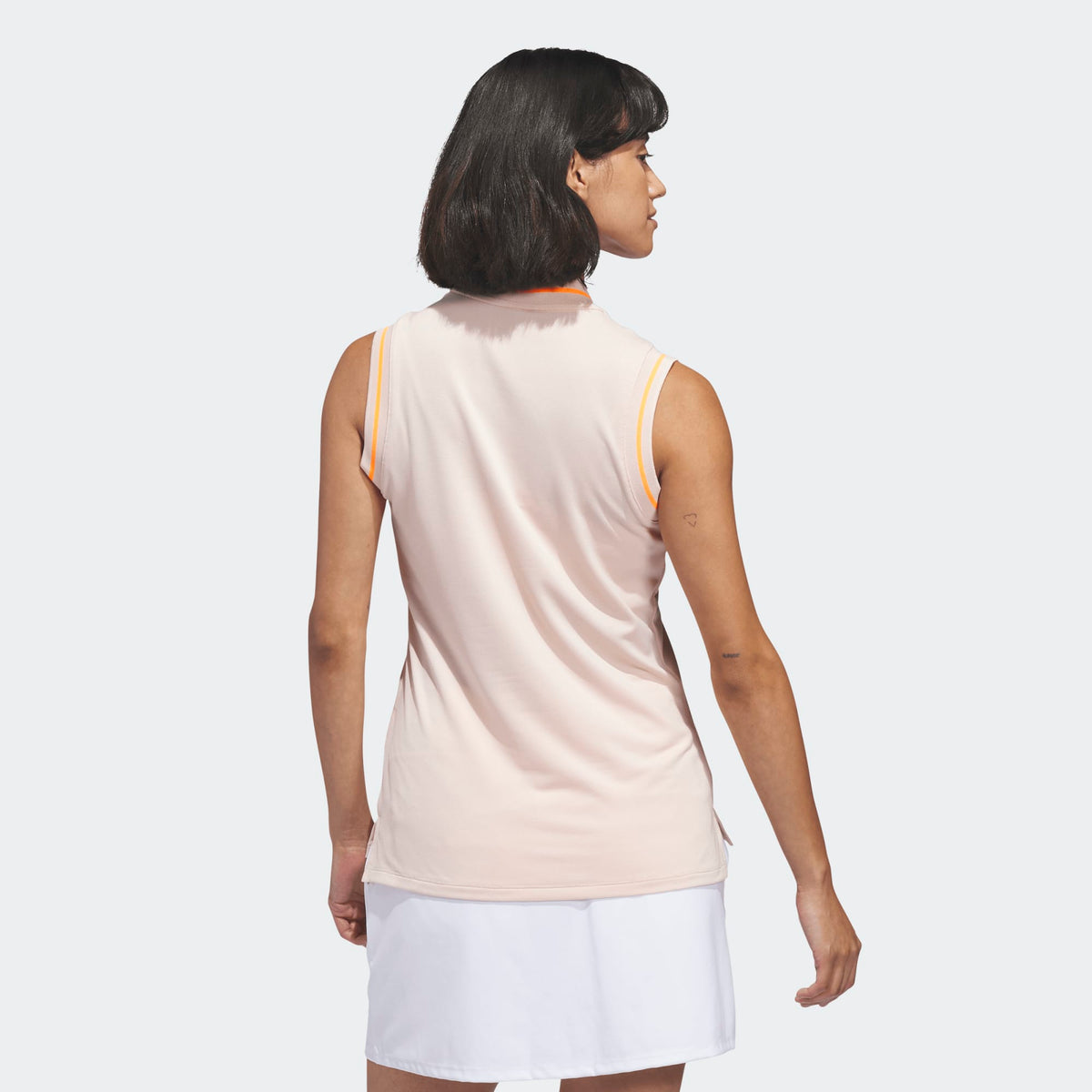 Adidas Ultimate365 Zip Polo - Blush Pink