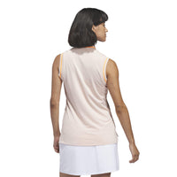 Adidas Ultimate365 Zip Polo - Blush Pink